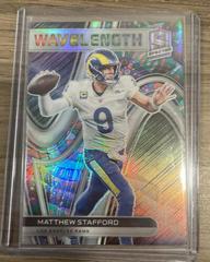 Matthew Stafford [Psychedelic] Football Cards 2022 Panini Spectra Wavelength Prices