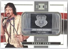 Terry Funk Wrestling Cards 2022 Panini Impeccable WWE Legends Silver Logo Prices