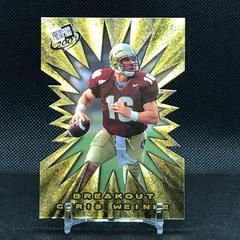 Chris Weinke Football Cards 2001 Press Pass Breakout Prices