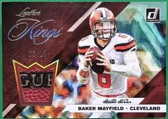 Baker Mayfield [Studio Series] #LK 4 Football Cards 2019 Donruss Leather Kings Prices