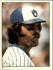 Gorman Thomas #12 Baseball Cards 1981 Topps Stickers Prices