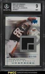 Chad Johnson Football Cards 2001 Upper Deck Graded Prices
