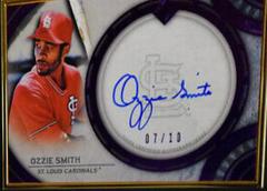 Ozzie Smith [Purple] #TCA-OS Baseball Cards 2022 Topps Transcendent Collection Autographs Prices