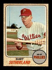 Gary Sutherland Baseball Cards 1968 O Pee Chee Prices