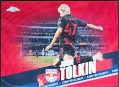 John Tolkin [Red Wave] Soccer Cards 2022 Topps Chrome MLS Prices