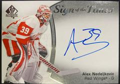Alex Nedeljkovic #SOTT-AN Hockey Cards 2021 SP Authentic Sign of the Times Autographs Prices