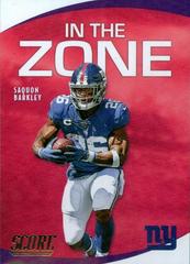 Saquon Barkley #IZ-SB Football Cards 2020 Panini Score in the Zone Prices