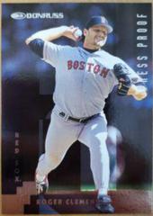 Roger Clemens [Silver] Baseball Cards 1997 Panini Donruss Press Proof Prices