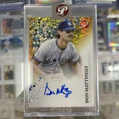 Don Mattingly [Gold Refractor] #PA-DMA Baseball Cards 2022 Topps Pristine Autographs Prices
