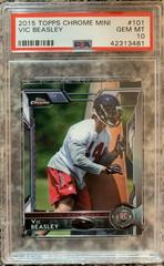 Vic Beasley #101 Football Cards 2015 Topps Chrome Mini Prices