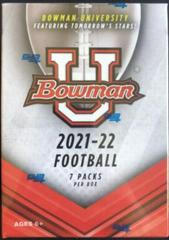 Blaster Box Football Cards 2022 Bowman Chrome University Prices