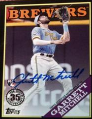 Garrett Mitchell [Black] #88BA-GM Baseball Cards 2023 Topps Update 1988 Autographs Prices