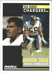 Junior Seau Football Cards 1991 Pinnacle Prices