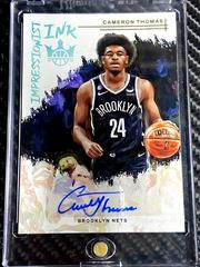 Cameron Thomas #II-CBN Basketball Cards 2022 Panini Court Kings Impressionist Ink Prices