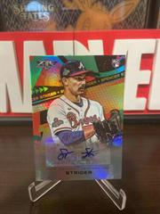 Spencer Strider [Green] #FA-SS Baseball Cards 2022 Topps Fire Autographs Prices