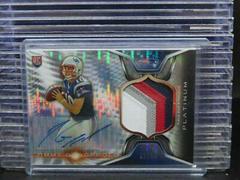 Jimmy Garoppolo [Pulsar Refractor] #JG Football Cards 2014 Topps Platinum Autograph Rookie Patch Prices