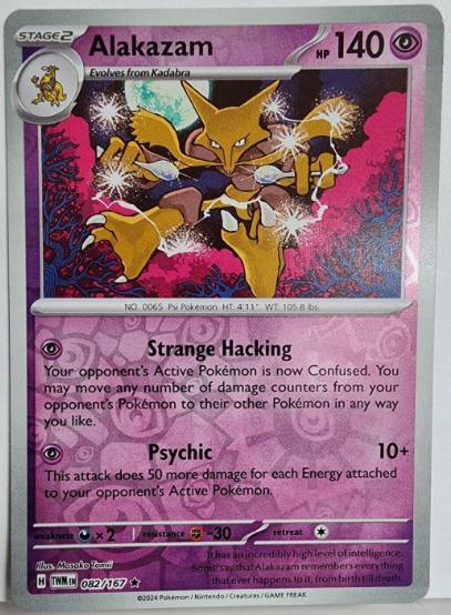 Pokemon, Skyridge buy Alakazam, Reverse Holo