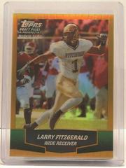 Larry Fitzgerald [Gold Chrome Refractor] #140 Football Cards 2004 Topps Draft Picks & Prospects Prices
