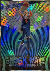 Kristaps Porzingis [Cubic] Basketball Cards 2018 Panini Revolution Shock Wave Prices