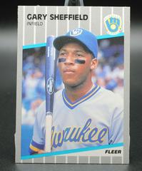 Gary Sheffield Baseball Cards 1989 Fleer Prices