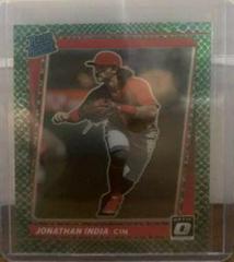 Jonathan India [Green Dragon] Baseball Cards 2021 Panini Donruss Optic Prices