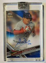 Aledmys Diaz [Blue] #CAAU-AD Baseball Cards 2017 Topps Clearly Authentic Autographs Prices
