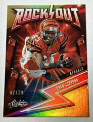 Chad Johnson [Spectrum Gold] #1 Football Cards 2023 Panini Absolute Rock Out Prices