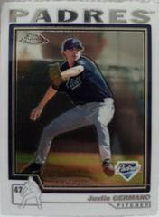 Justin Germano #T118 Baseball Cards 2004 Topps Chrome Traded Prices