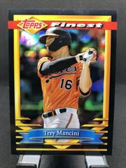 Trey Mancini [Black Refractor] #1 Baseball Cards 2021 Topps Finest Flashbacks Prices