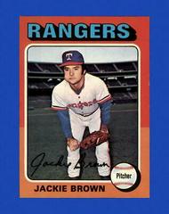 Jackie Brown #316 Baseball Cards 1975 Topps Prices