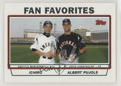 Albert Pujols, Ichiro [Fan Favorites] #694 Baseball Cards 2004 Topps Prices