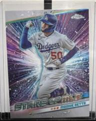 Mookie Betts Baseball Cards 2024 Topps Stars of MLB Chrome Prices
