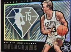 Larry Bird #31 Basketball Cards 2021 Panini Illusions NBA 75th Anniversary Holograms Prices