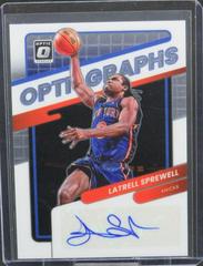 Latrell Sprewell Basketball Cards 2021 Panini Donruss Optic Opti Graphs Prices