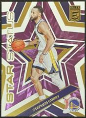 Stephen Curry [Purple] Basketball Cards 2022 Panini Donruss Elite Star Status Prices