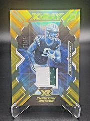 Christian Watson [Gold] #XR-18 Football Cards 2022 Panini XR X Ray Swatches Prices