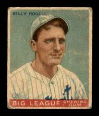 Billy Rogell #11 Baseball Cards 1933 World Wide Gum Prices