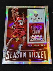 Stephen Curry [Cracked Ice Ticket] #87 Basketball Cards 2015 Panini Contenders Draft Picks Prices