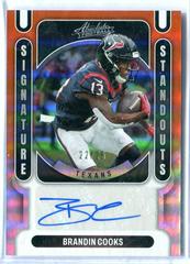 Brandin Cooks [Orange] #SS-BC Football Cards 2022 Panini Absolute Signature Standouts Prices