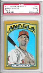 Albert Pujols [Gold] Baseball Cards 2013 Topps Archives Prices