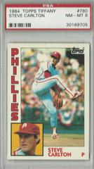 Steve Carlton #780 Baseball Cards 1984 Topps Tiffany Prices