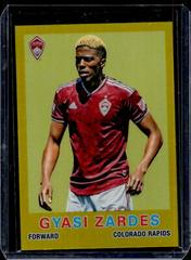 Gyasi Zardes [Gold] Soccer Cards 2022 Topps Chrome MLS 1959 Prices