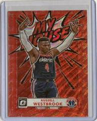 Russell Westbrook [Red Wave] #14 Basketball Cards 2020 Panini Donruss Optic My House Prices