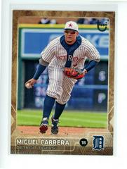 Miguel Cabrera [Throwback] #200 Baseball Cards 2015 Topps Update Prices