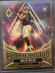 Malik Willis [Teal] #RIS-2 Football Cards 2022 Panini Phoenix Rookie Rising Prices