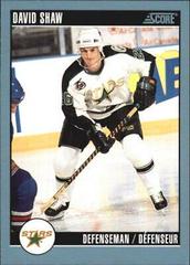 David Shaw Hockey Cards 1992 Score Canadian Prices