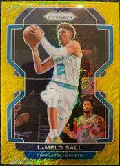 LaMelo Ball [Gold Shimmer] Basketball Cards 2021 Panini Prizm Prices