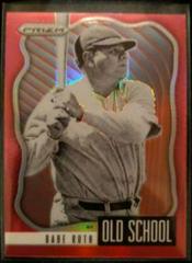 Babe Ruth [Pink Prizm] #OS-1 Baseball Cards 2021 Panini Prizm Old School Prices
