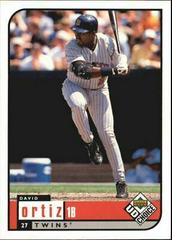 David Ortiz #106 Baseball Cards 1999 UD Choice Prices