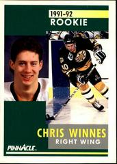 Chris Winnes #351 Hockey Cards 1991 Pinnacle Prices